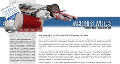 Desktop Screenshot of merandawrites.com